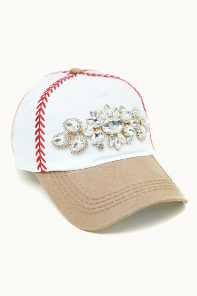 Glitzy Baseball Hat ( 2 Colors)