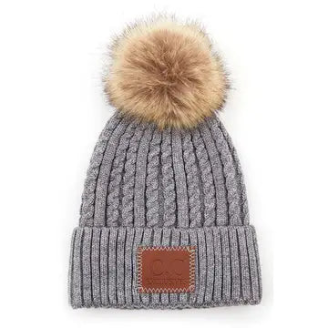 CC Double Braided Winter Beanie