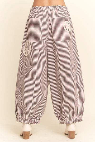 Peace Palazzo with a Twist