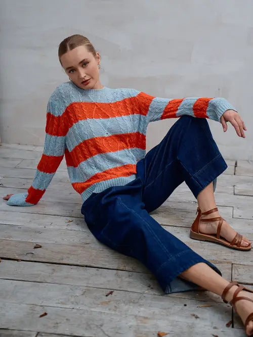 Blue Sky Light Weight Sweater