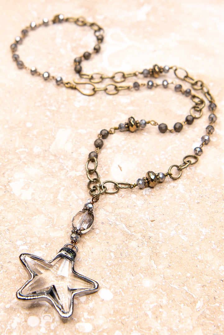 Shooting Star Long Necklace