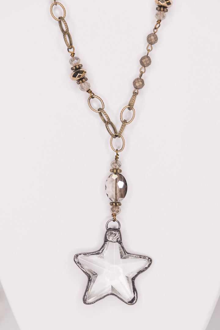 Shooting Star Long Necklace