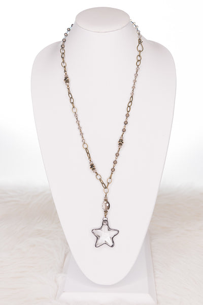 Shooting Star Long Necklace