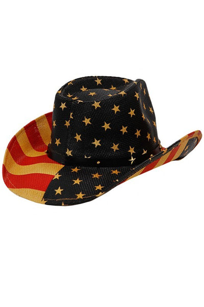 All American Straw Cowboy Hat