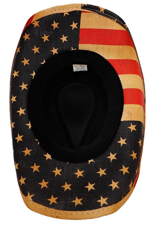 All American Straw Cowboy Hat