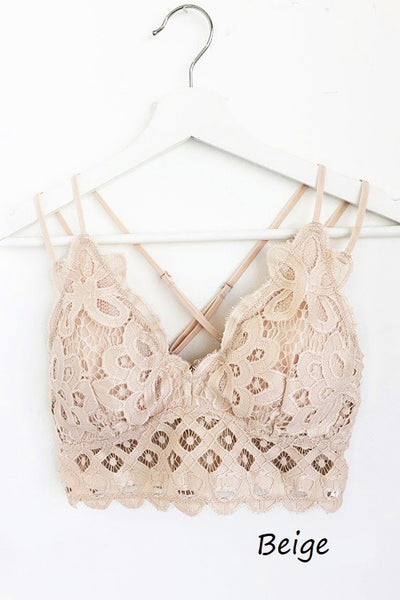 Fall Crochet Lace Bralettes