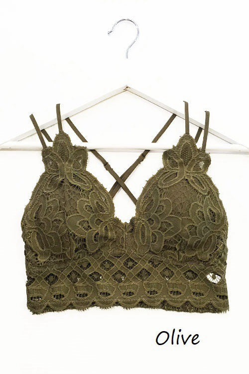Fall Crochet Lace Bralettes