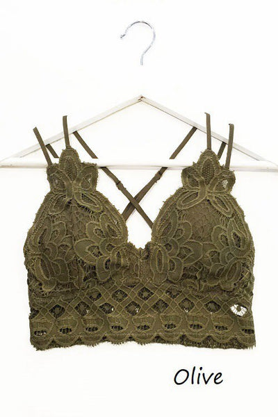 Fall Crochet Lace Bralettes