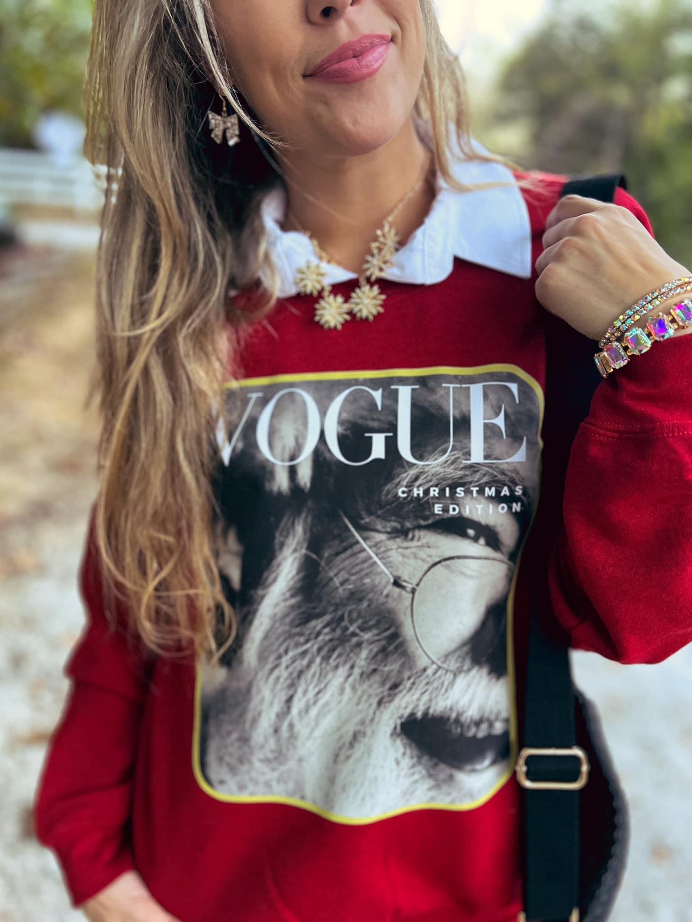 Santa Magazine Edition Fleece Sweatshirt