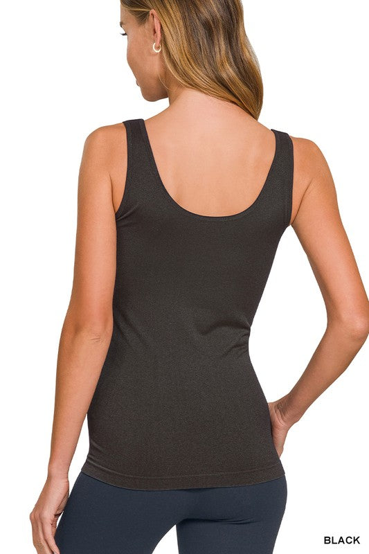 2 Way Seamless Tank Top (3 Colors)