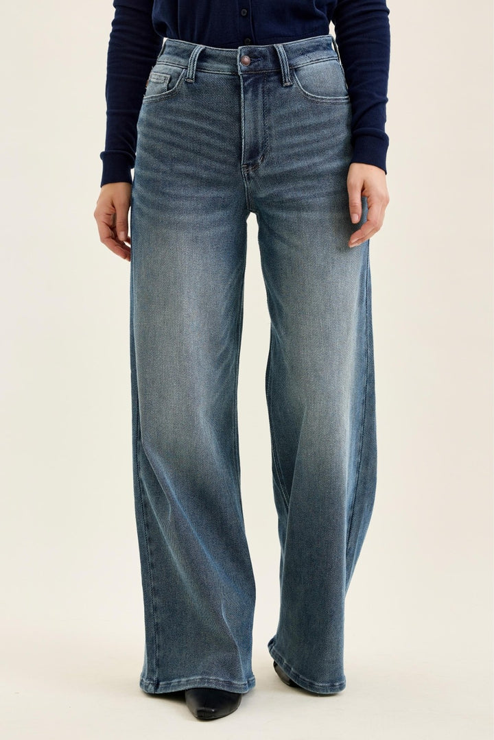 Liza Palazzo Ocean Blue Pants