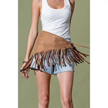 Long Fringe Tie Scarf (3 Colors)