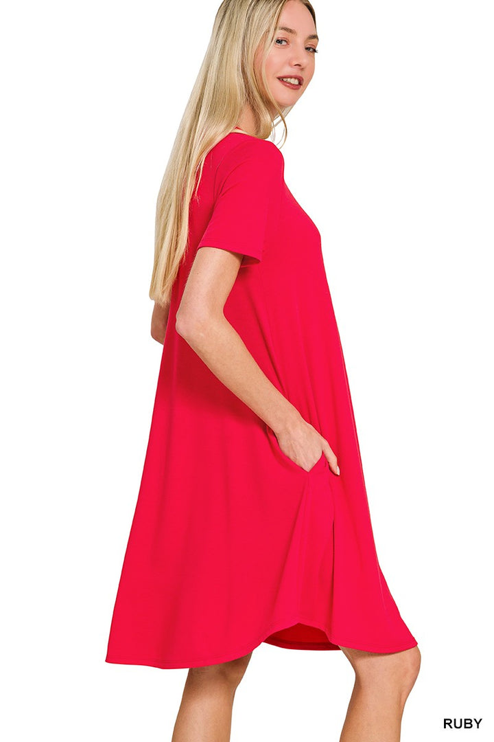 Ruby Round Neck Dress