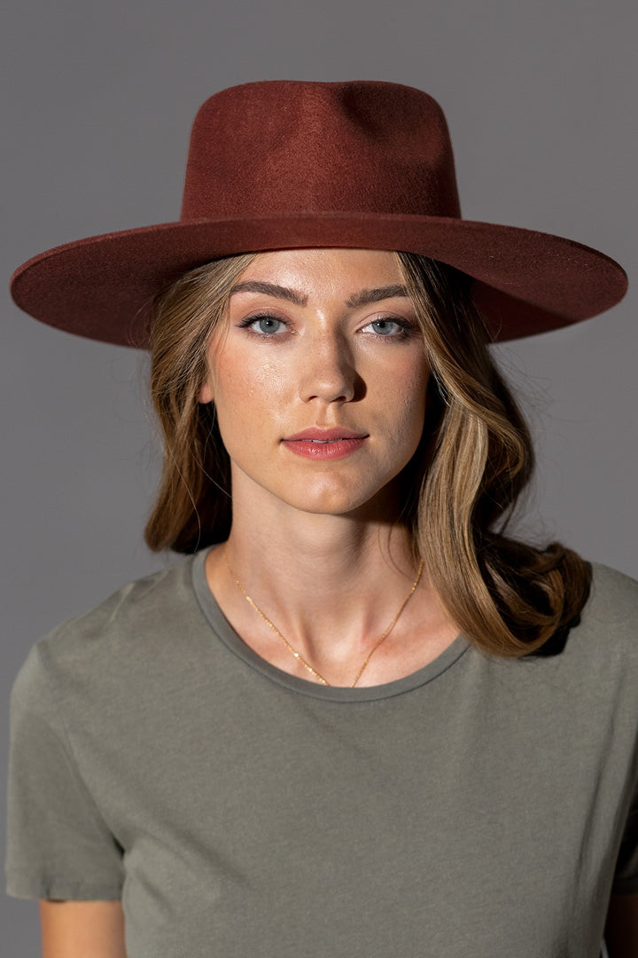 Austrilian Wool Teardrop Panama Hat