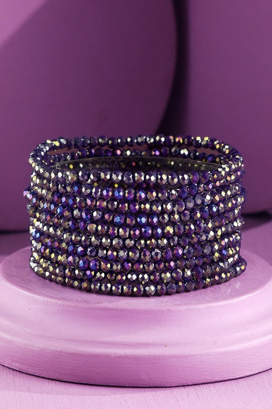 Starlight Bead Bracelet Stack