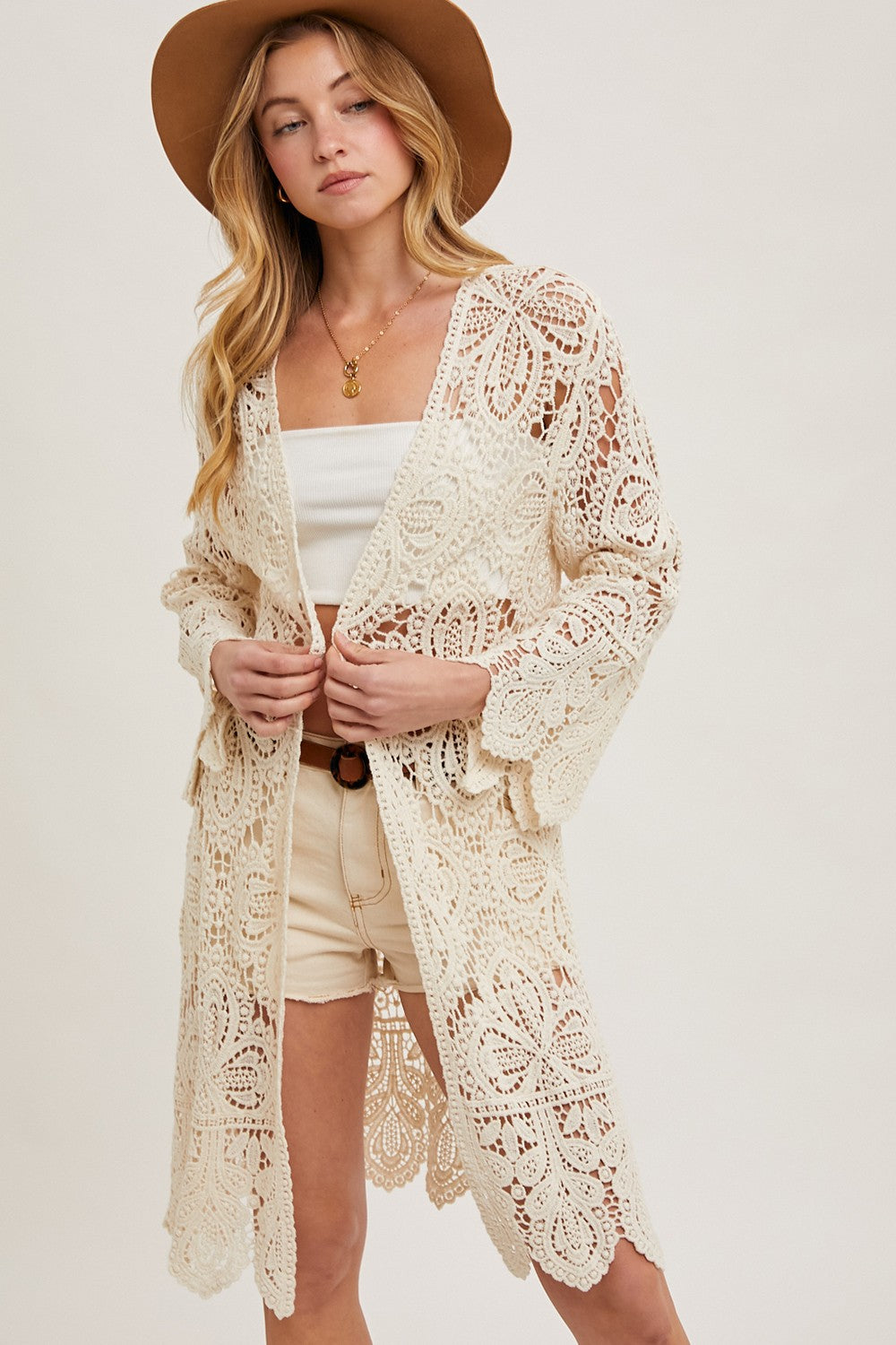 Bell Crochet Cardigan