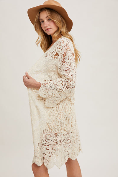 Bell Crochet Cardigan