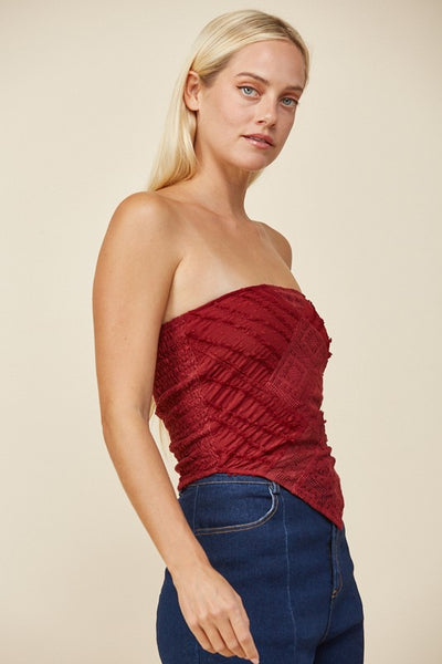 Boho Lace Crochet Crop Top