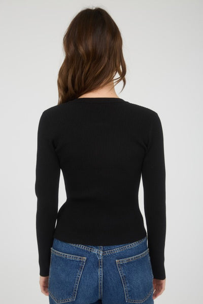 Snapline Knit Cardigan (2 colors)
