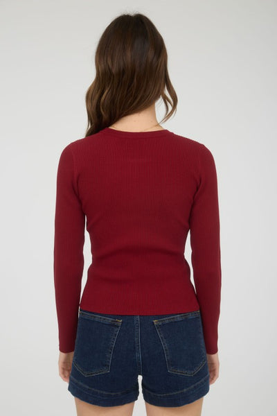Snapline Knit Cardigan (2 colors)
