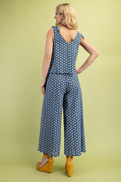Blue Bell Sleeveless Jumpsuit