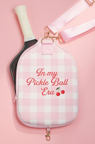 In My Pickleball Cherry Pickleball Paddle Case Bag