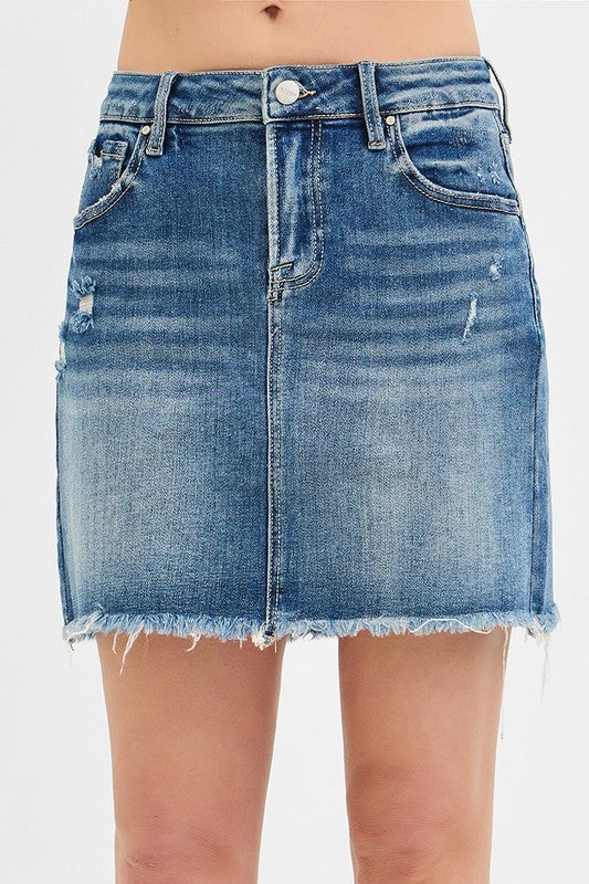 Ginny's Pencil Jean Skirt