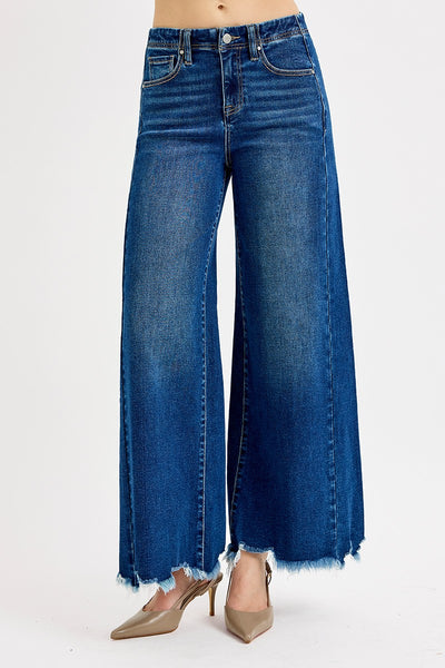 Bestie Wide Leg Panel Jeans by Risen