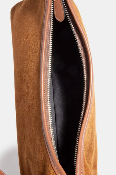 Classic Suede Hand Bag