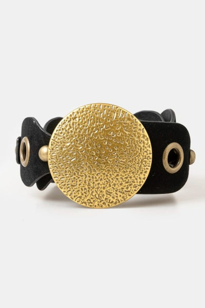 Studded Gromet Disc Belt