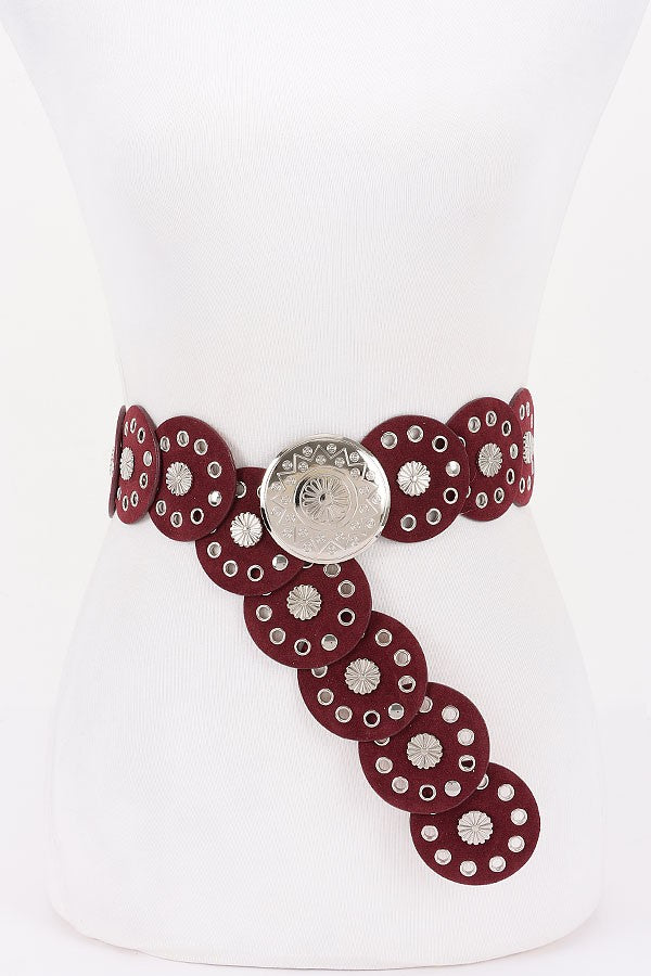 Black Cherry Disc Belt