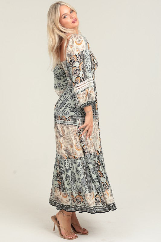 Prairie Muse Maxi Dress