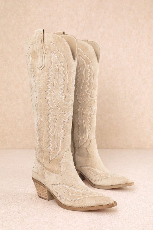 Tess Stitch Western Boot