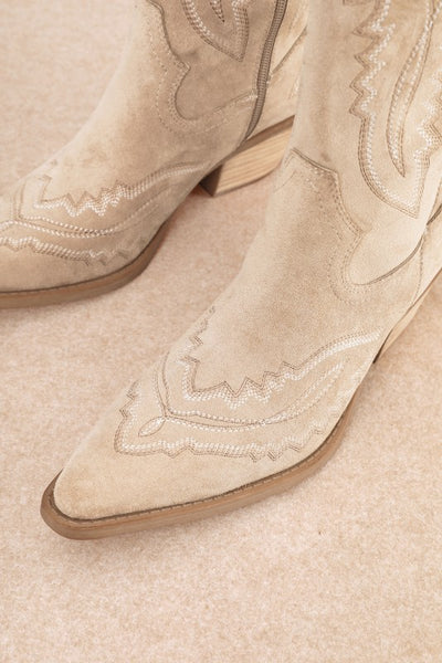 Tess Stitch Western Boot