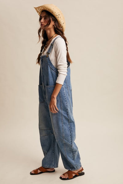 Sun Western Washed Overalls