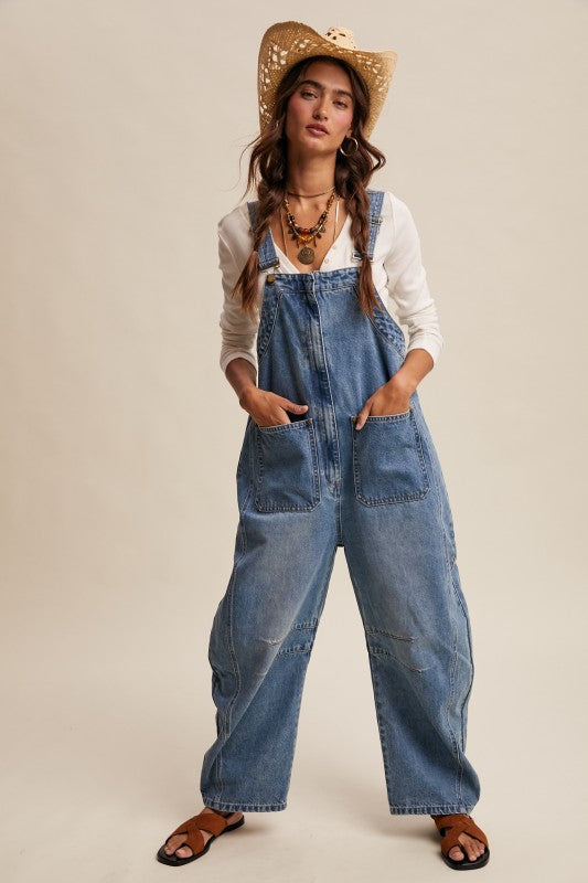 Sun Western Washed Overalls