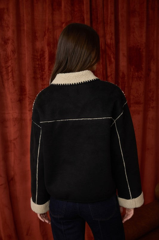 Black Fall Suede Jacket
