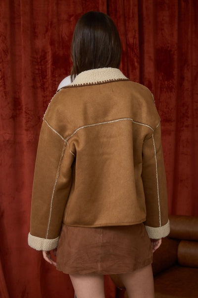 Winter Ready Suede Jacket