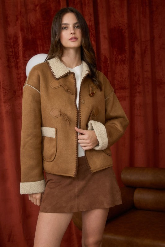 Winter Ready Suede Jacket