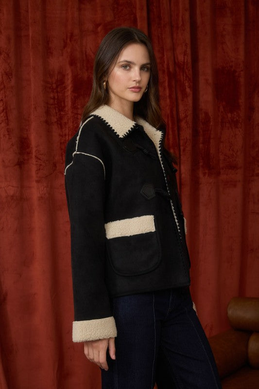 Black Fall Suede Jacket