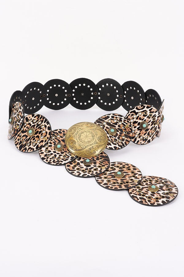 Leopard Disc Belt