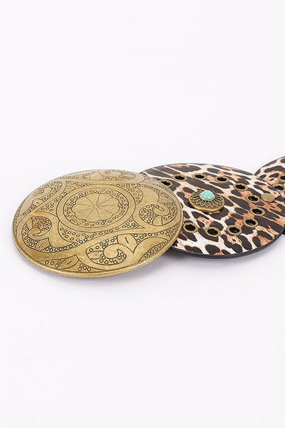 Leopard Disc Belt
