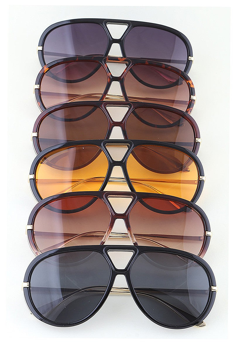 Retro Aviator Sunglasses