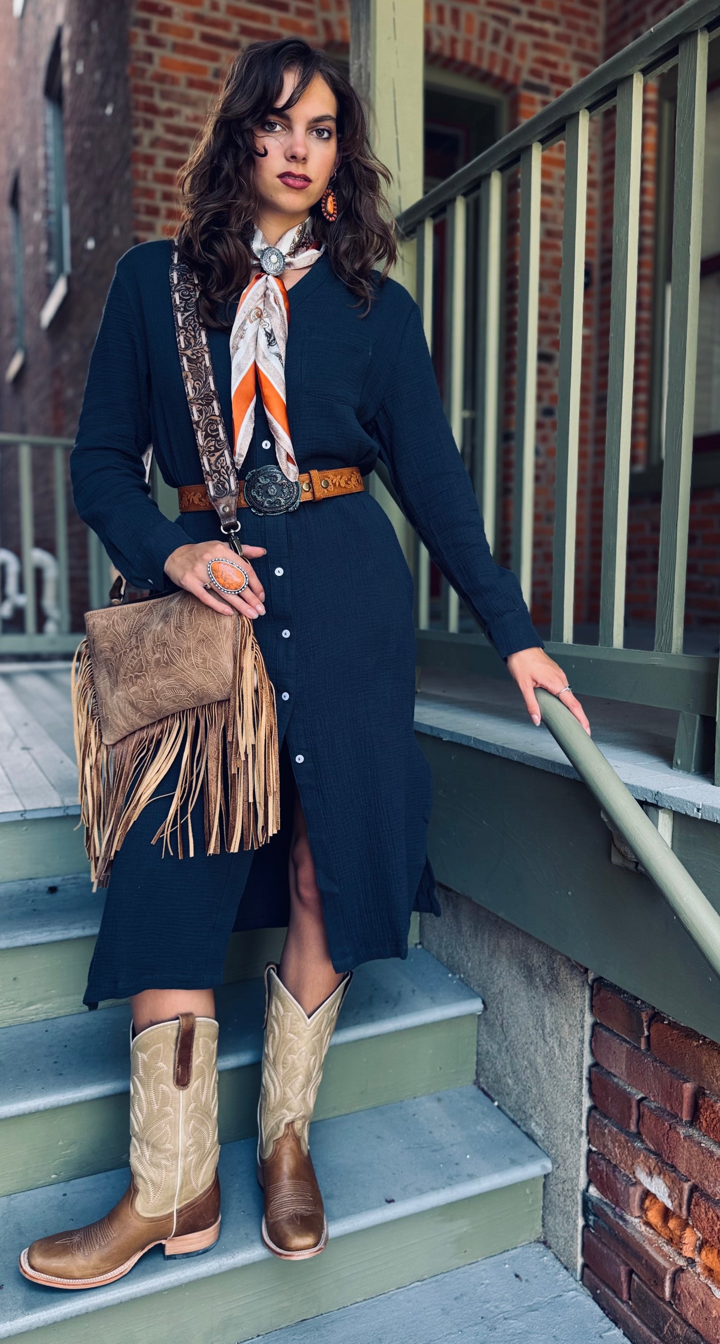 Harvest Moon Midi Dress