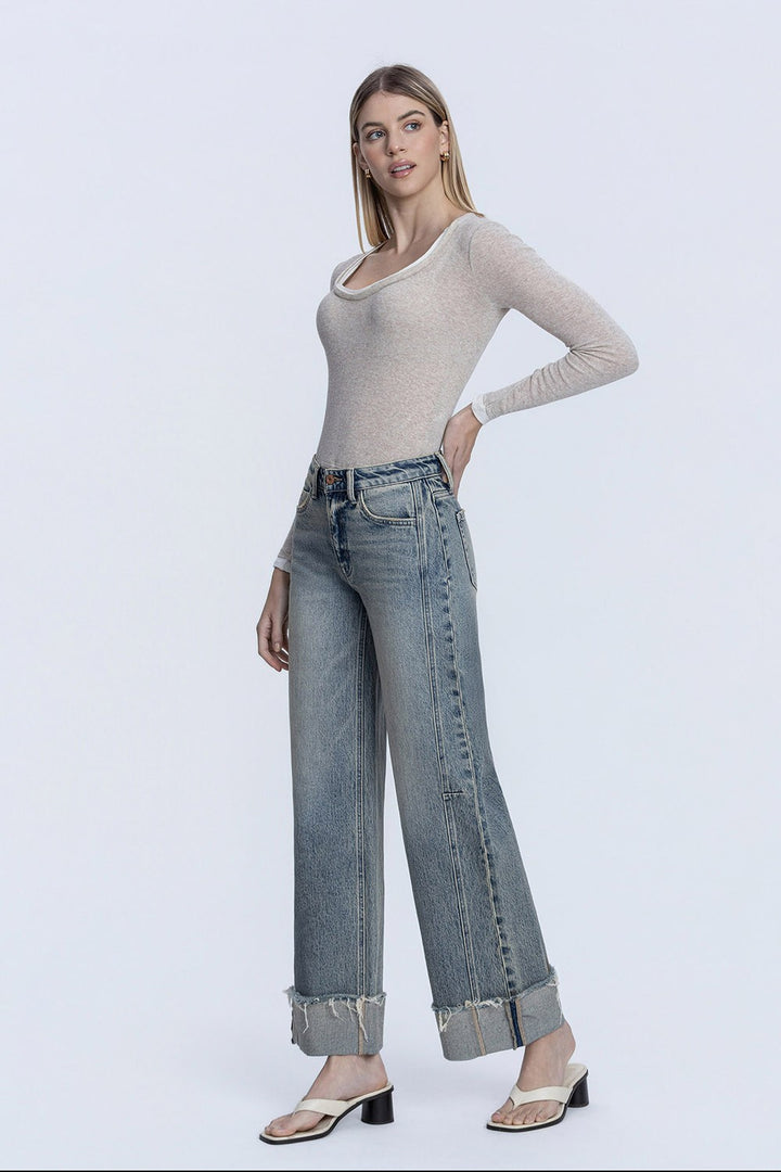 Olivia Wide Leg Cuff by Vervet