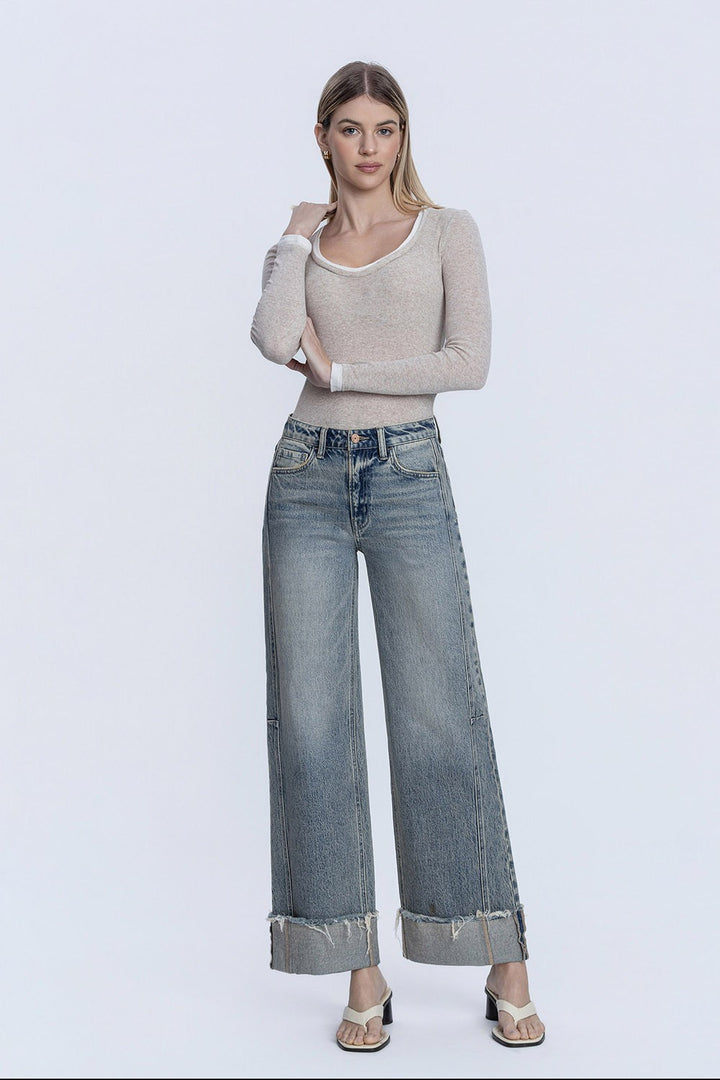 Olivia Wide Leg Cuff by Vervet