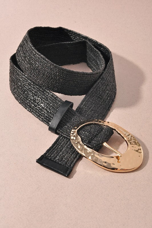 Raffia Chic Belt (3 colors)