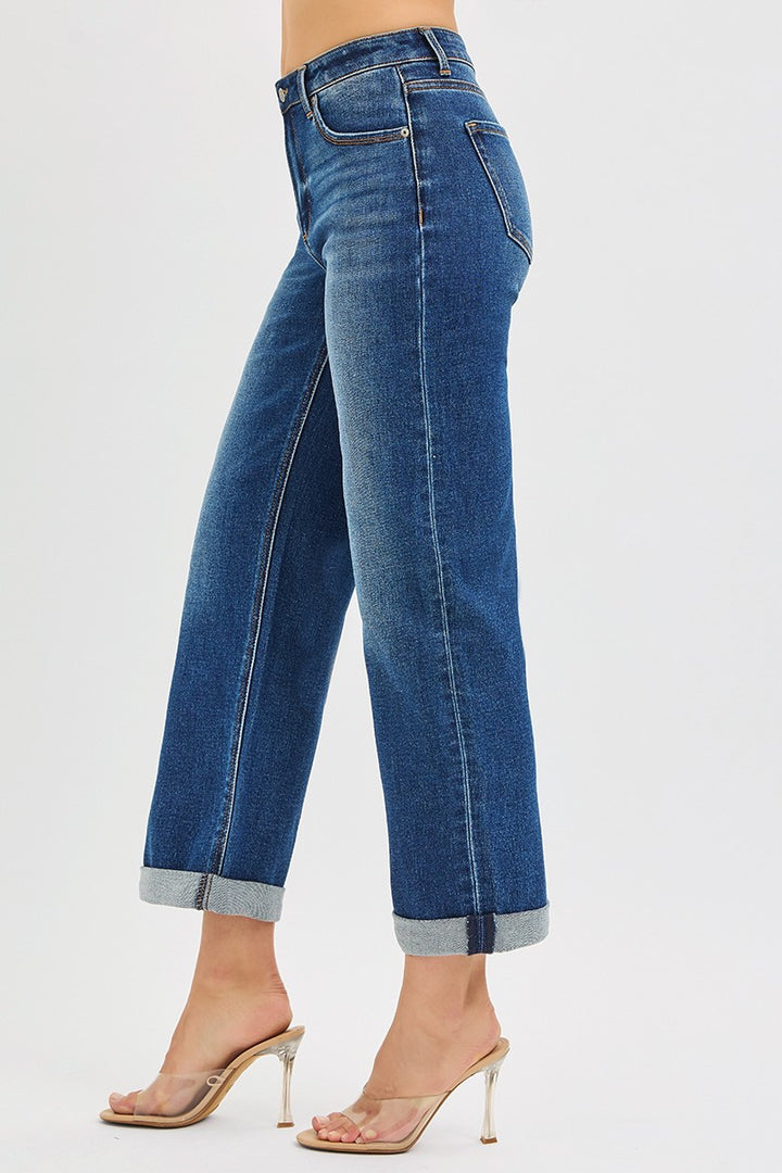 Alexandra Mid Rise Boyfriend Jeans