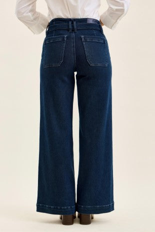 Night Fall Retro Wide Leg Judy Blue Jean