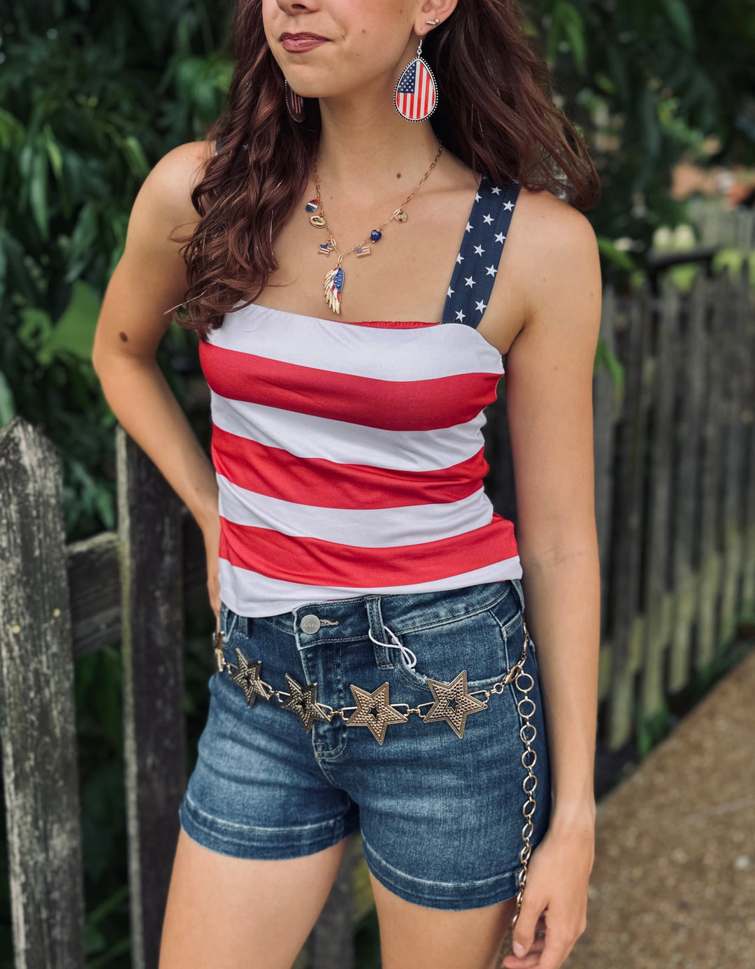 All American Stripe Tank